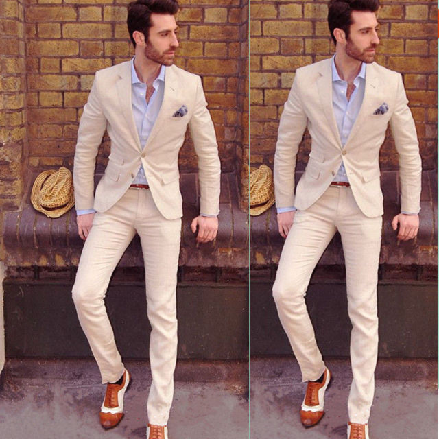 Hot Mens Slim Fit Wedding Suits Groom Tuxedos Groomsmen Formal Suit