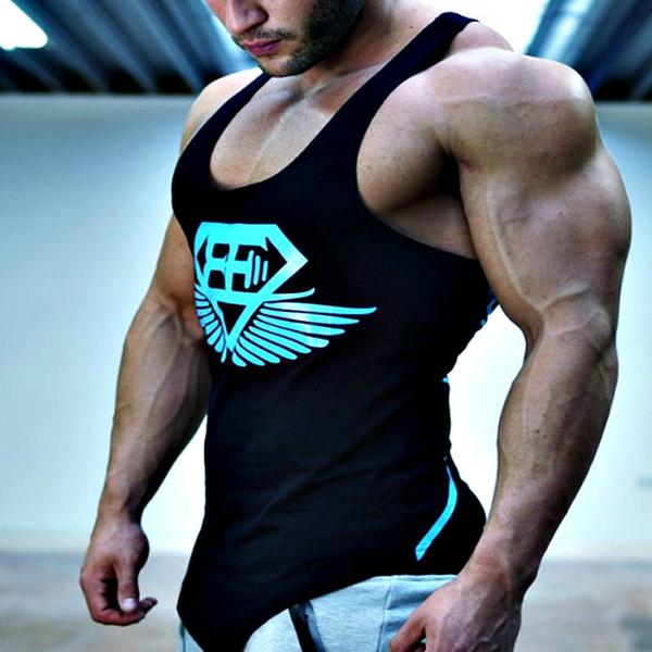Musculation 2016 gyms vest bodybuilding clothing fitness men
