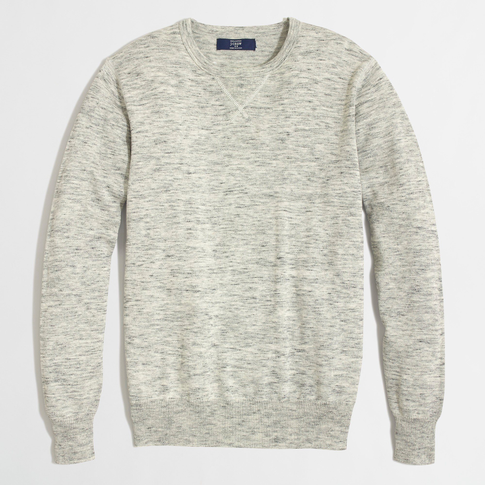 Heathered sweatshirt sweater - Men's Sweaters | J.Crew Factory