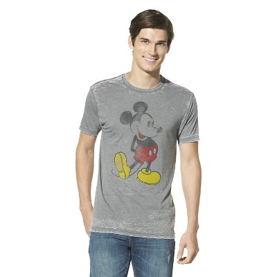Men's Mickey Mouse T-Shirt - Gray : Target