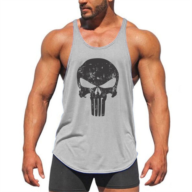 Muscleguys Brand Animal Gyms Singlets Mens Tank Tops Shirt Beast