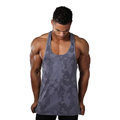 Amazon.com: Fitsical Men Tank Tops Breathable Quick-Drying Vest