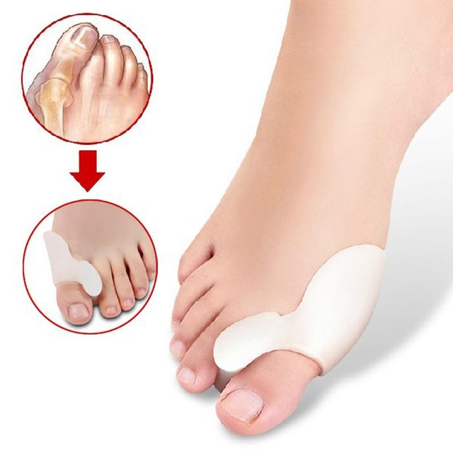 1 Pair New Hot Sale Unisex Women Men Toe Separators Gel Orthotics