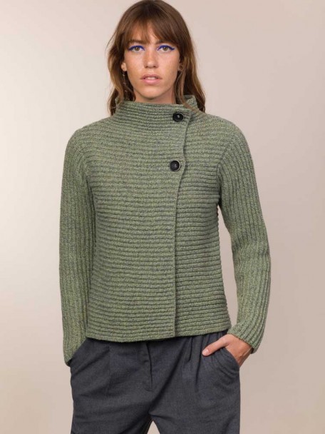 Ladies Ribbed Merino Wool Sweater | The Sweater Shop, Ireland