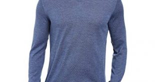 Calvin Klein Men's Extra Fine Merino Wool V-Neck Sweater at Amazon