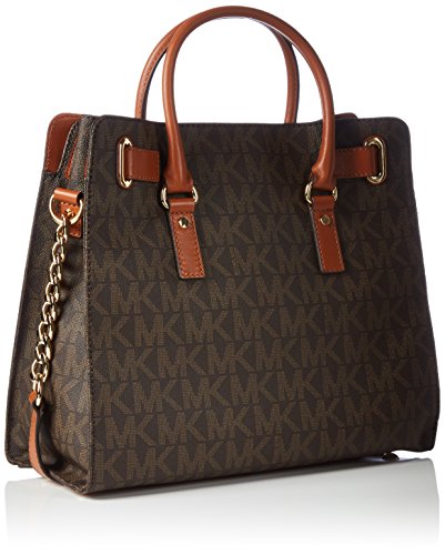 Amazon.com: Michael Kors Womens Textured Signature Tote Handbag
