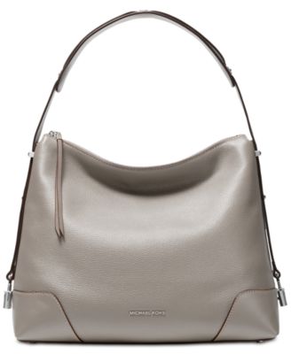 Michael Kors Crosby Pebble Leather Shoulder Bag & Reviews - Handbags