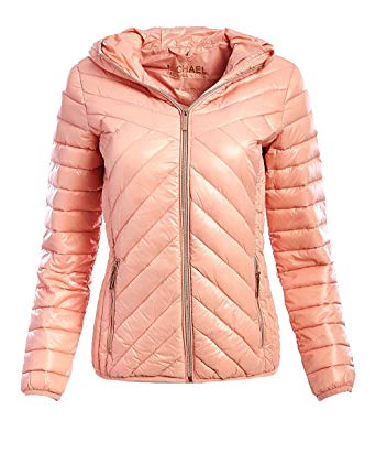 Amazon.com: Michael Michael Kors Women's Pink Down Packable: Clothing