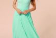 Pretty Mint Green Dress - Lace Dress - Maxi Dress - $166.00