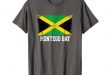 Amazon.com: Montego Bay Vintage Distressed Jamaican Flag T Shirt