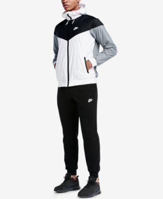 Nike Men's Windrunner Colorblocked Jacket & Fleece Jogger Pants