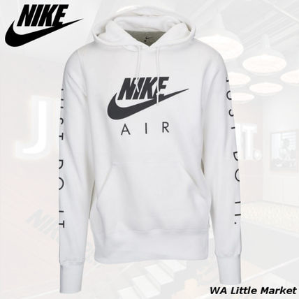 Nike 2018-19AW Unisex Street Style Long Sleeves Cotton Hoodies by