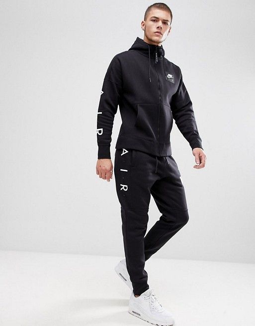 Nike Air Skinny Tracksuit in Black | STEEZE (Gentleman) in 2019