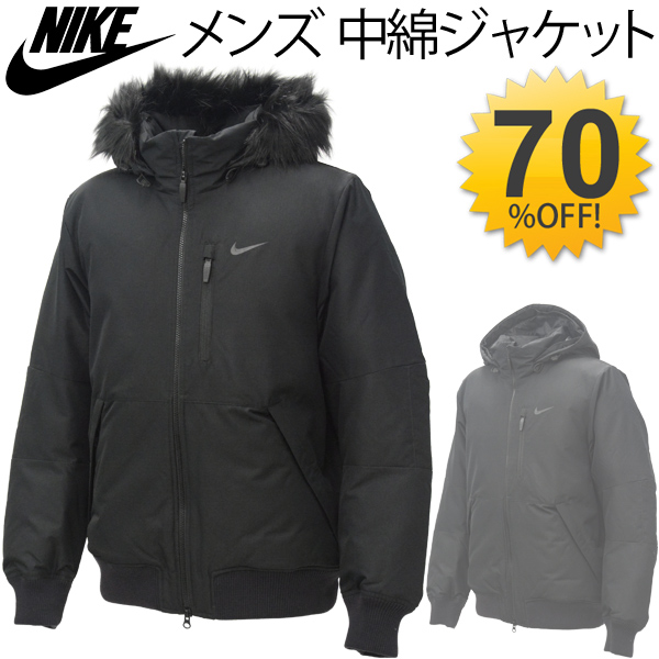 APWORLD: Nike NIKE men's cotton jacket jackets hood with a fur