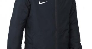 Nike Men Dry Academy 18 SDF Hood Jacket Black Winter Coat GYM Padded