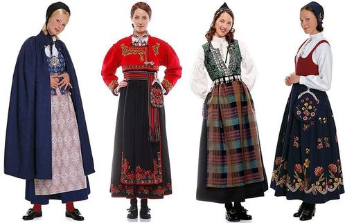 Scandinavian National Dress - Andrea Schewe Design