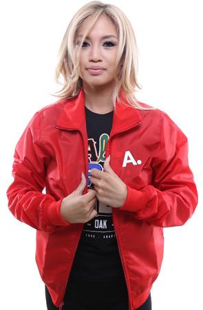 CTA (Women's Red Nylon Jacket) u2013 Adapt.