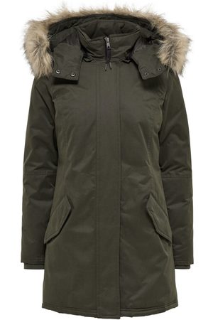 Only faux fur hood women's parkas, compare prices and buy online