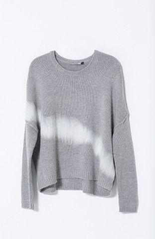 Elk Felted Strip Knit Sweater - Grey opusdesign.com.au/ @OPUS Design
