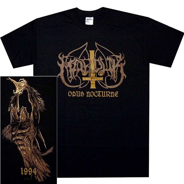 Marduk Opus Nocturne Shirt M L Xl Black Metal Official T Shirt