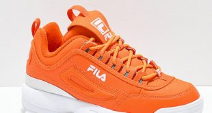 FILA Disruptor II Orange Shoes | Zumiez