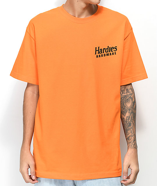Hardies Hardware Domino Orange T-Shirt | Zumiez