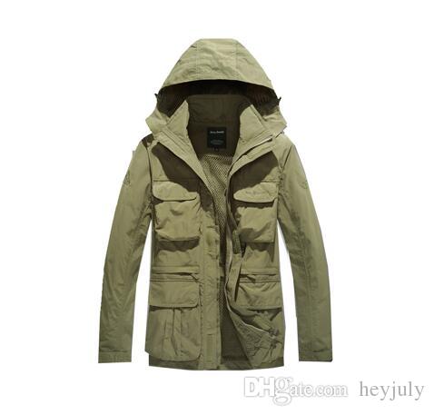 Brand Designer Winter Outdoor Jackets Army AFS JEEP Jacket Men