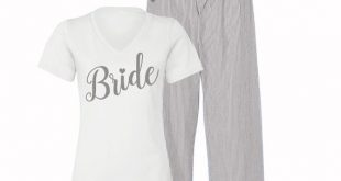 Bride Pajamas Bridal Pajamas Bride PJS Bridal Pjs Wedding | Etsy