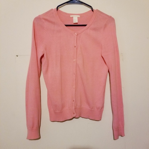 H&M Sweaters | Hm Pink Cardigans | Poshmark