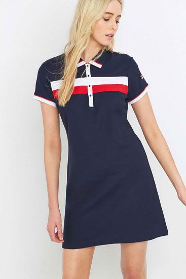 Urban Outfitters x Fila Serena 1980s-style polo dress | Clothes