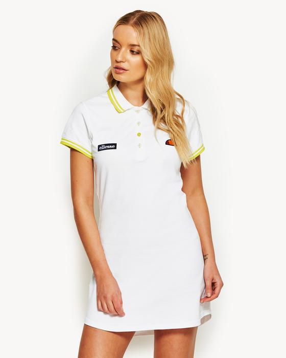 Cavulio Polo Dress White | Free Uk Delivery & Returns | ellesse.co