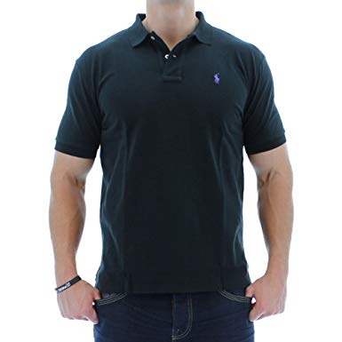 Polo Ralph Lauren Classic Fit Mesh Polo at Amazon Men's Clothing store: