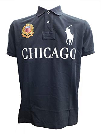 Polo Ralph Lauren Mens Custom Slim Fit Mesh City Polo Shirt at