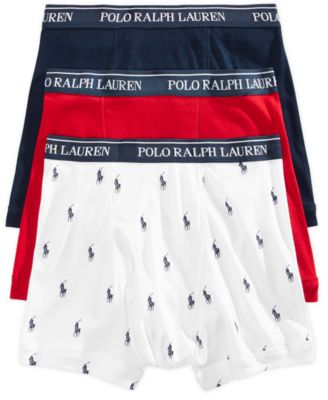 Polo Ralph Lauren Men's Underwear, Boxer Briefs 3 Pack & Reviews