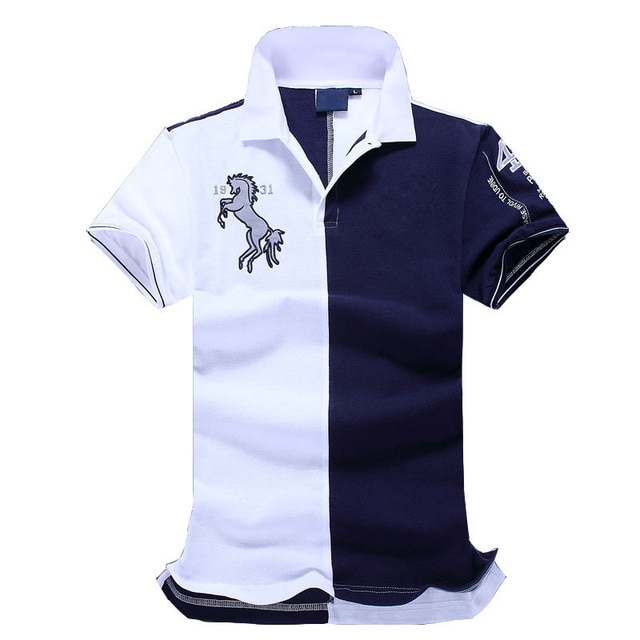 2017 New Top good Quality embroidery men Men brand clothing polo