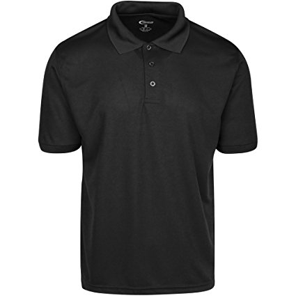 Amazon.com: Premium Mens High Moisture Wicking Polo T Shirts: Sports