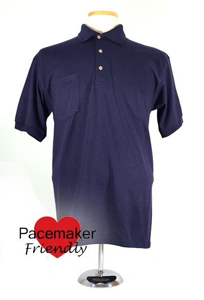 8900 Heart Friendly Right Chest Pocket Short Sleeve Sport Shirt/Polo