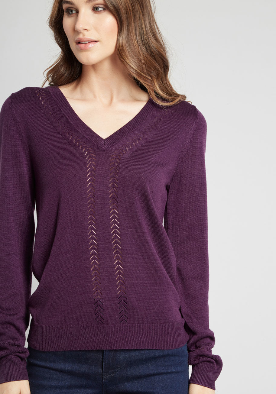 Purple Sweaters for Women | ModCloth