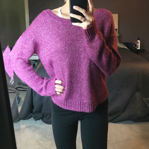 Divided Sweaters | Hm Purple Sweater | Poshmark