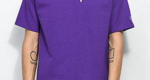 Champion Script Purple T-Shirt | Zumiez