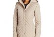 Amazon.com: Tommy Hilfiger Women's Long Quilted Jacket with Hood