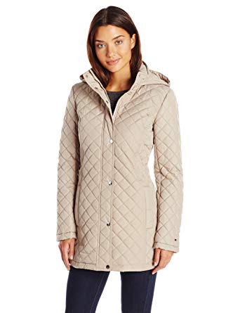 Quilted Jacket with Hood