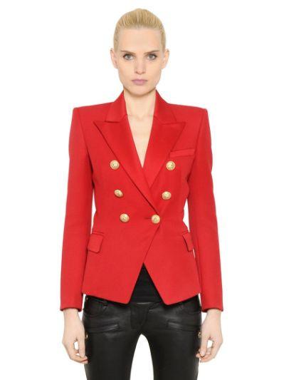 Red Blazer with Gold Hardware - The Fashion Dollz