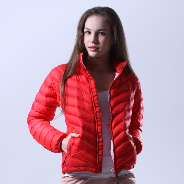 Top-down jacket patented functional jacket (female) red [mont00017