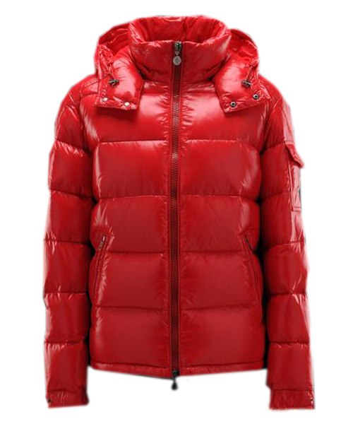 Moncler Maya Winter Mens Down Jacket Fabric Smooth Red - $234.00