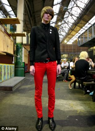 Red men's trousers: The scarlet trousers that have been branded a