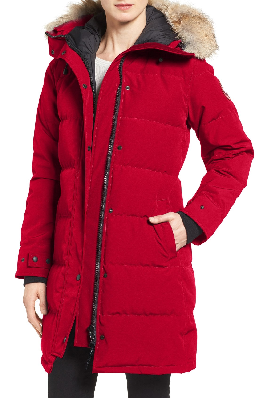 RED PARKAS – A good choice for fashionistas