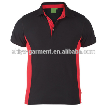 Black And Red Polo Shirt Design,Work Polo Shirts - Buy Polo Shirt