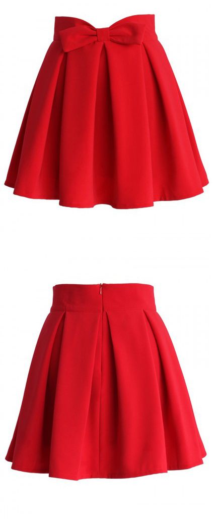 red skirt bling bling. makes u look sooo glowing.see more on choies