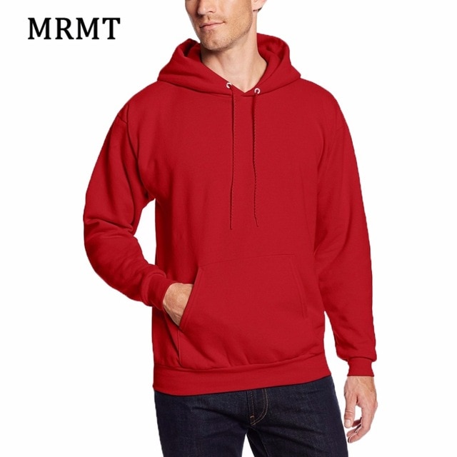 2018 MRMT Brand New Mens Red Hoodies Sweatshirts For Male Slim